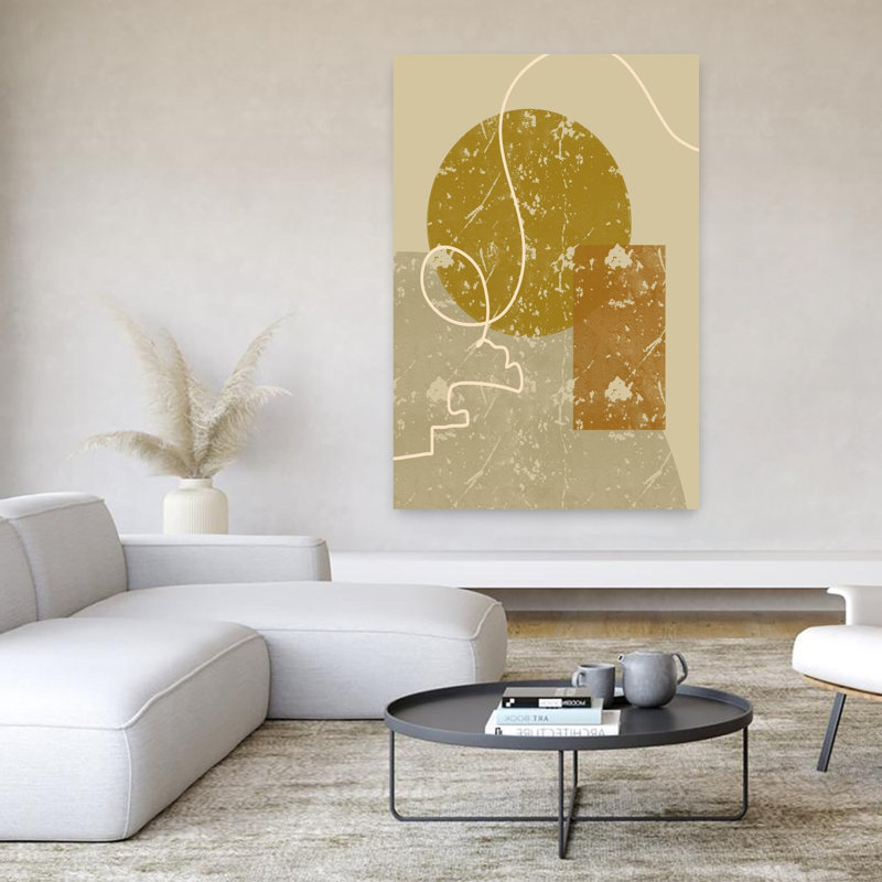 Art contemporain, art contemporain abstrait, H 60 po x l 40 po