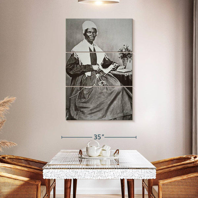 Khareem Sojourner Truth, 50" H x 32" W