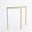 Hammered Gold Console