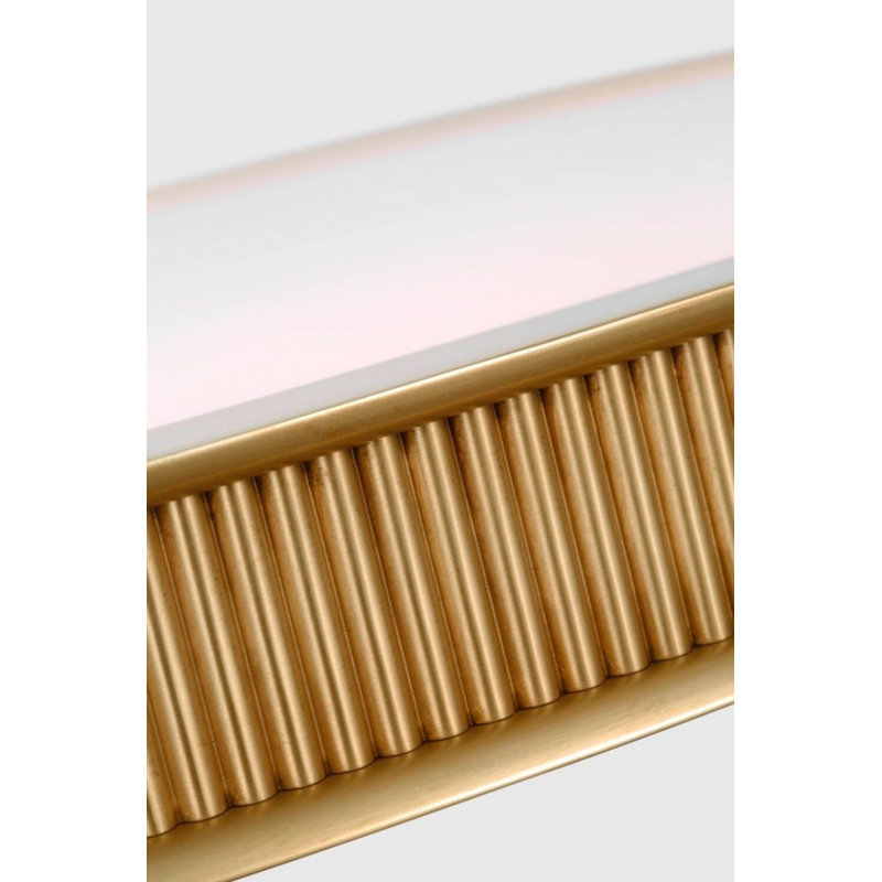 Matthew 3 - Light LED Chandelier, Soft Brass