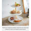 Support de service, apéritif et plateau à dessert à 3 niveaux Tosca Yamazaki Home