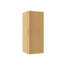 Armoire de rangement murale de salle de bain flottante BOI 12 po avec porte à fermeture douce et tablette, grain de bois de chêne clair - Compatible avec le meuble-lavabo BRON