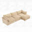 Canapé 3 places avec tiroirs de rangement coulissants et 1 repose-pieds-266477853-266478052-266478055