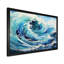 Blue Wave Ocean Storm - art mural océan-97043933-97043939