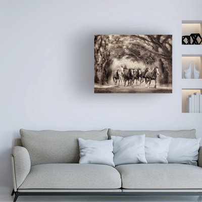 Bolognaise sur fond de bolognaise sur toile