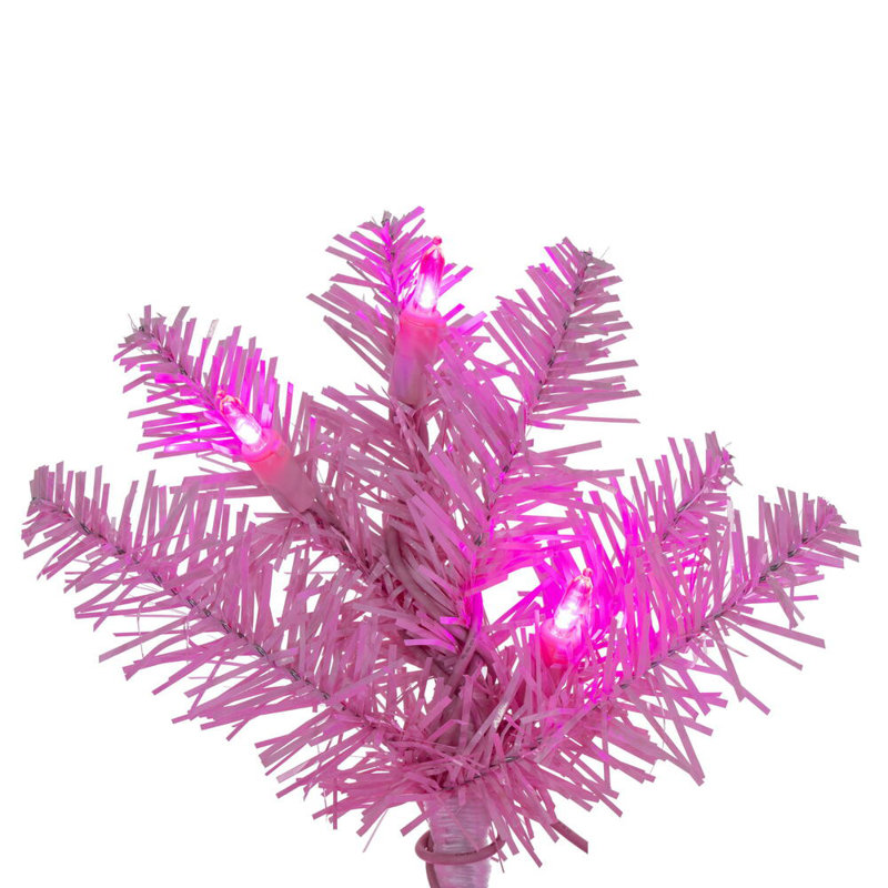 Artificial Christmas Tree with Lights, 7.5'