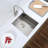 Luxury Handmade 18" L x 16" W Undermount Bar Sink