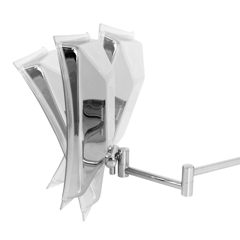 Beauty Concave Metal Lighted Wall Mirror