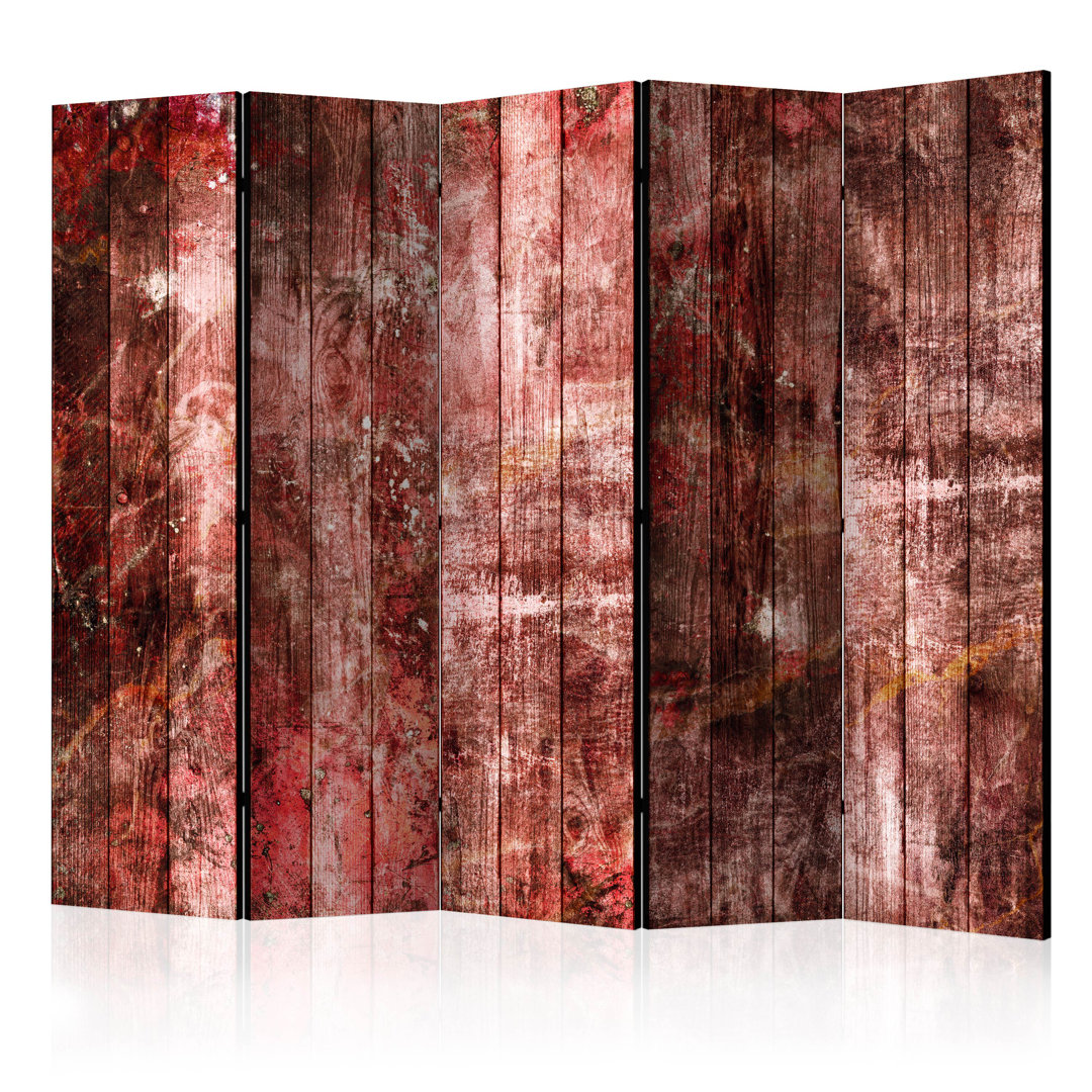 Room Divider - Purple Wood II [Room Dividers]