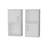 2 Bathroom Medicine Cabinets With Open Shelf-421558621