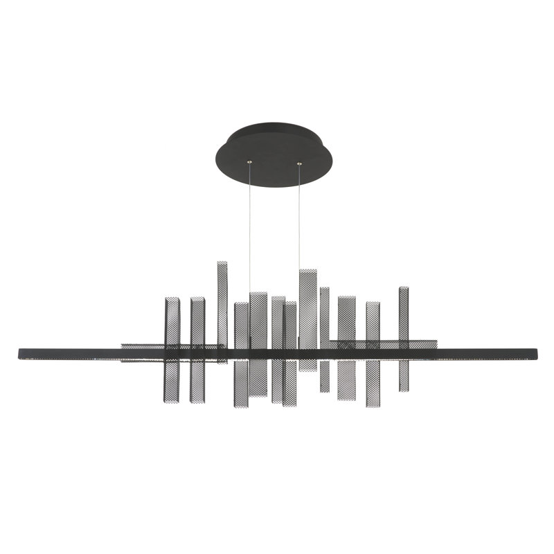 Nashalee Tower LED Island In Coal Finish
