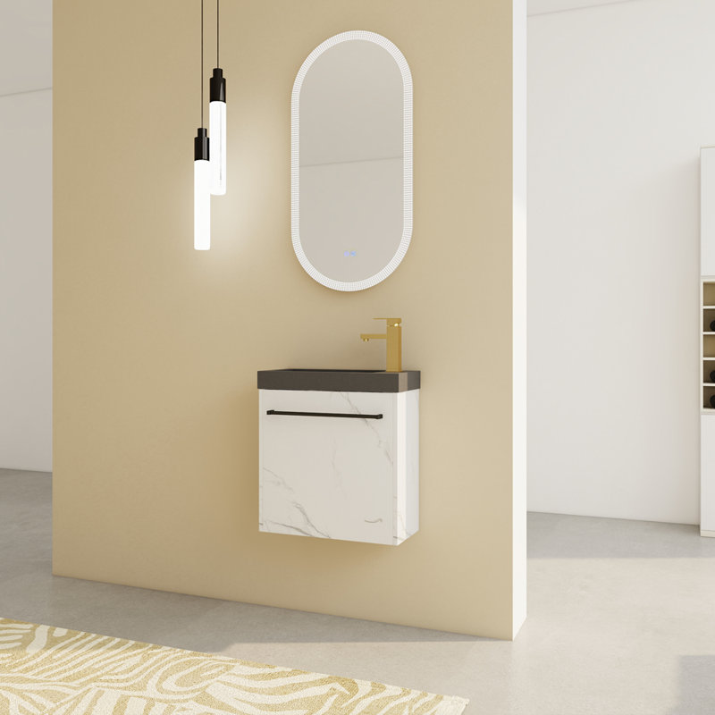 19.69'' Single Bathroom Vanity Base Only