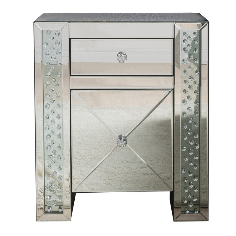 Table de chevet 2 tiroirs Maybeline