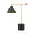 Ensemble de lampes de table noires 20 po