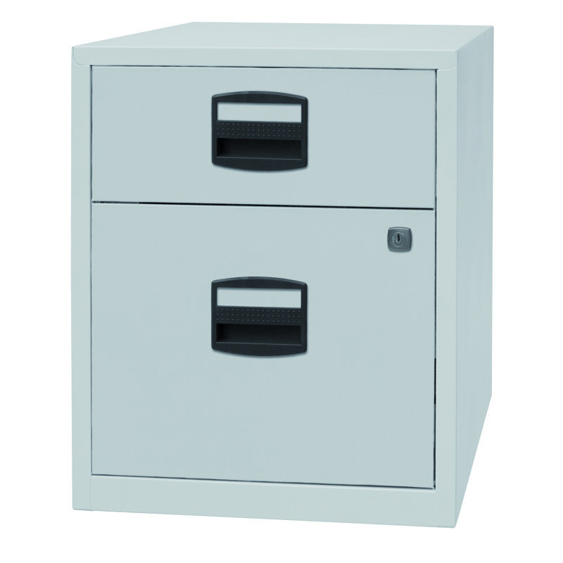 41.3cm Wide 2 -Drawer File Cabinet, Grey