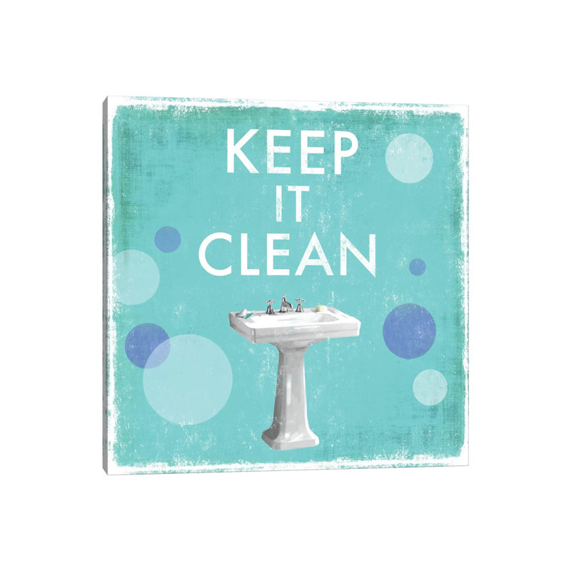 Keep It Clean by Drako Fontaine - Wrapped Canvas Gallery-Wrapped Canvas Giclée, 66.04 cm H x 66.04 cm W x 1.91 cm D