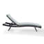 Chaise longue inclinable avec coussin Genieve-570326207