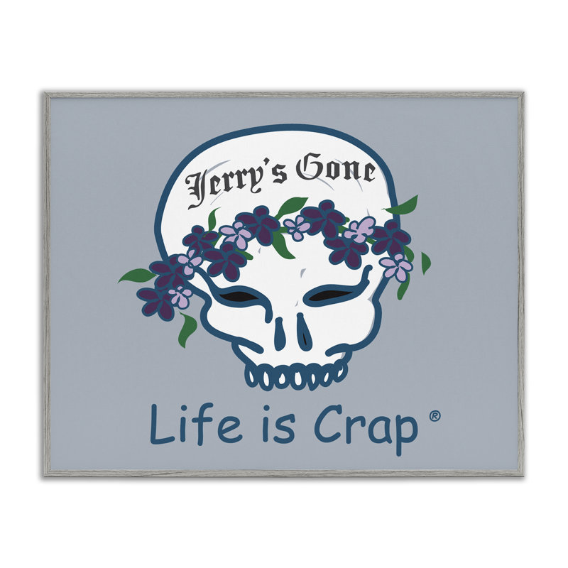 Jerry's Gone Skull, estampe numérique par LIC, Estampe numérique Farmhouse, H 24 po x l 30 po