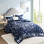 Navy Celestial Comforter For Twin/Twin Xl Beds - Floral Accents, , Steam In Theme Navy, Fabric-121054602
