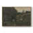 Toile naturelle avec cadre flottant