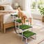 Rampe pliable pour chien avec escalier pour chien et surface antidérapante