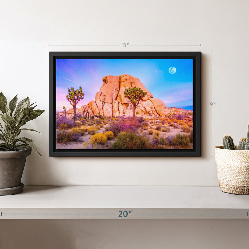 Places "Joshua Tree National Park, art mural", H 9 po x l 13 po