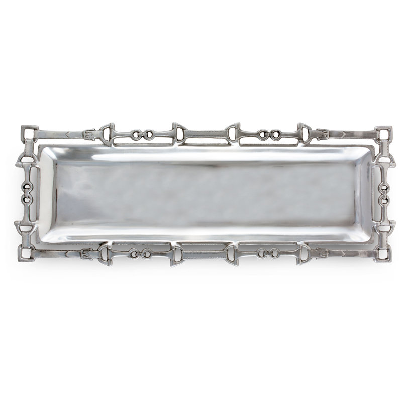 Equestrian Metal Decorative Tray