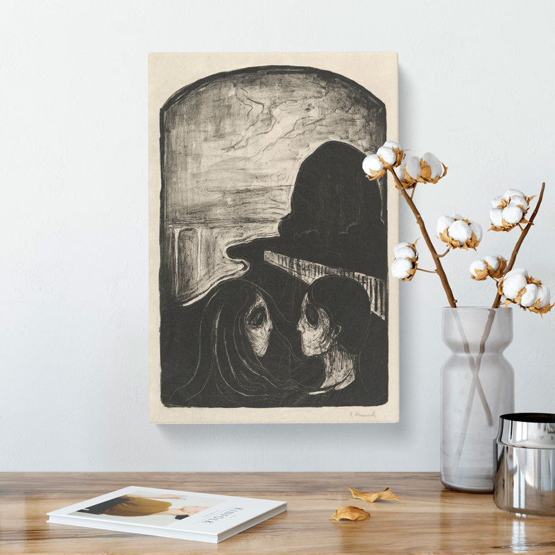 Attraction I by Edvard Munch - Wrapped Canvas, 76cm H x 50cm W x 3cm D