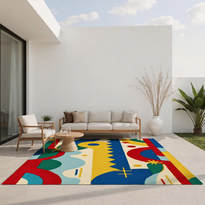 Tapis intérieur et extérieur Wacky