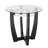 Wilone Round Cross Legs End Table