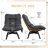 Outdoor Wicker Swivel Chair with Cushions-117531512-117531513