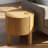 Round Fluted Side Table