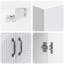 Metal Rectangle Accent Cabinet-511908259