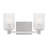 Keta Luisa bath wall sconce with clear fluted glass shades-684034246-684034249