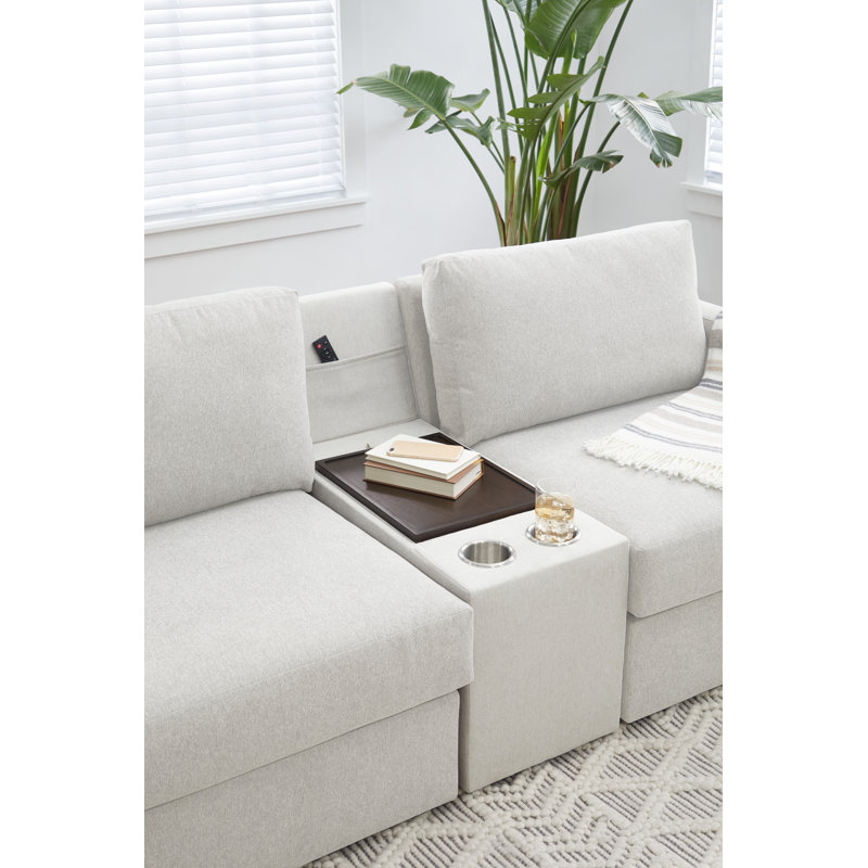 Flex Smart Hub, Polyester gris clair givré