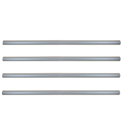 16' X 4" Tubes For In-Ground Pool Cover Reel System - Set Of 4
