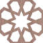 Panneau mural 3D 23,375 "x 23,375"-1658365184