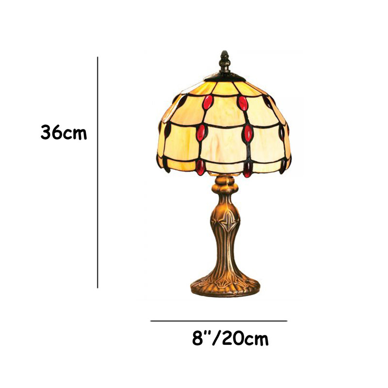 Bookman Table Lamp, Ruby