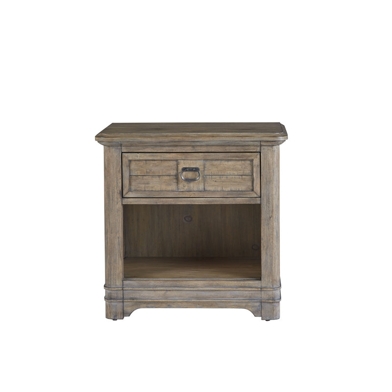 Aidaly 30'' W Nightstand, Antique Sand