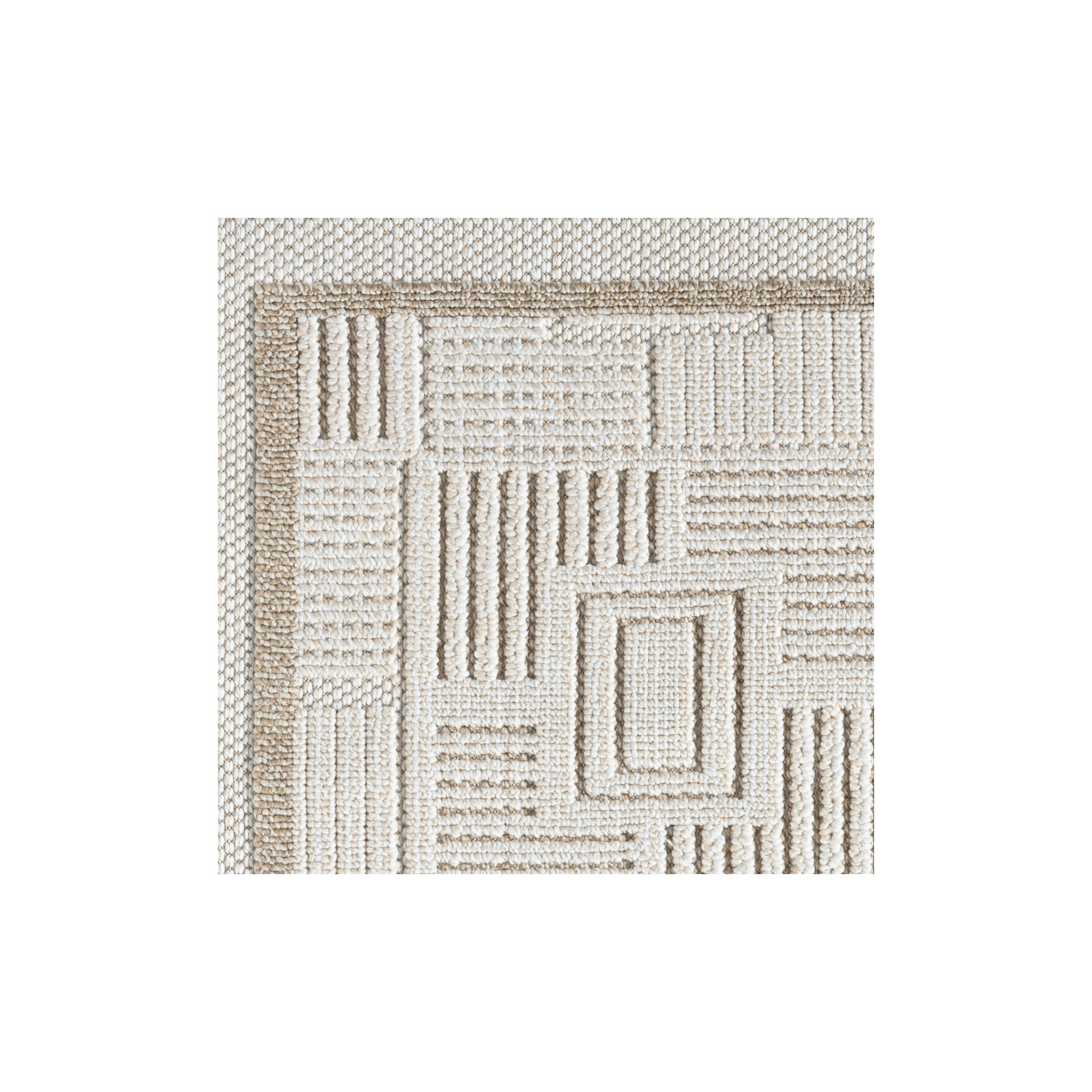 Harmonic Tile Power Loomed Indoor/Outdoor Rug, Rectangle 2'3" x 3'3"