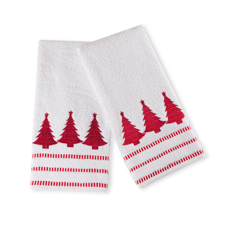 Talullah Pine Trees Turkish Cotton Hand Towel