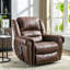Faux Leather Heated Massage Chair