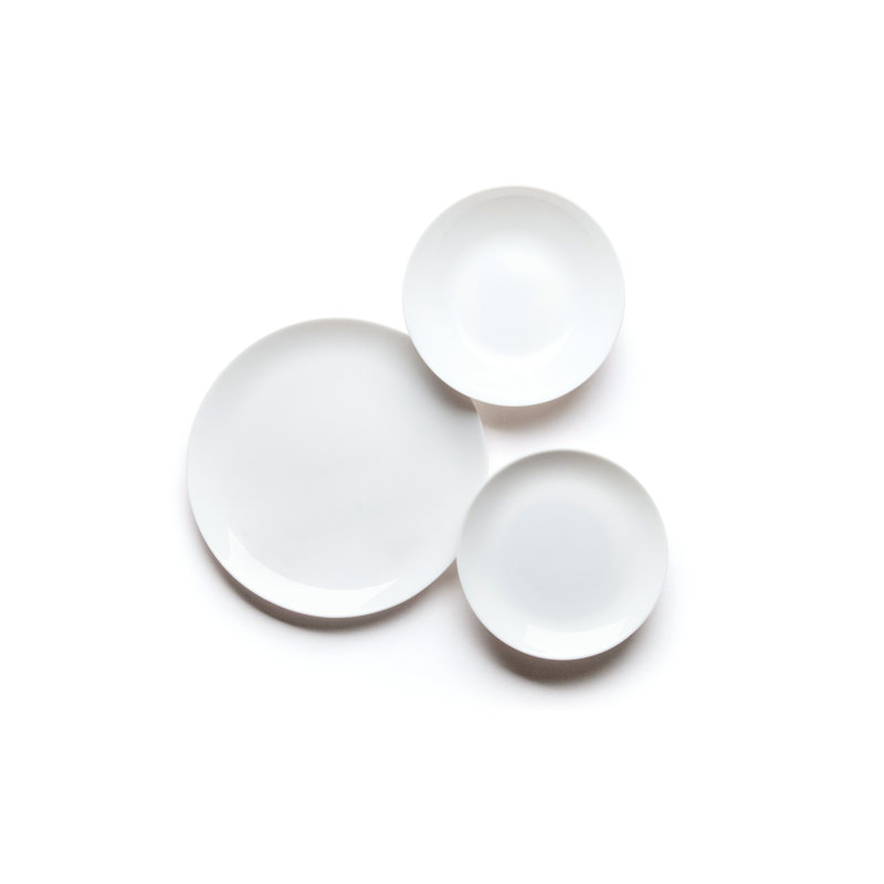 Joke Glass Dinnerware Set 18 Piece - Service for 6
