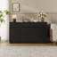 Buffet avec rangement, grande armoire de cuisine avec 2 tiroirs et 4 portes-1433986124