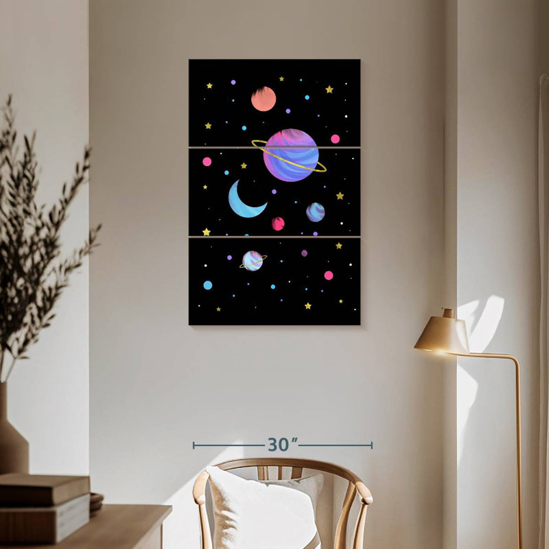 Grand univers d'Oberle, H 57 po x l 36 po