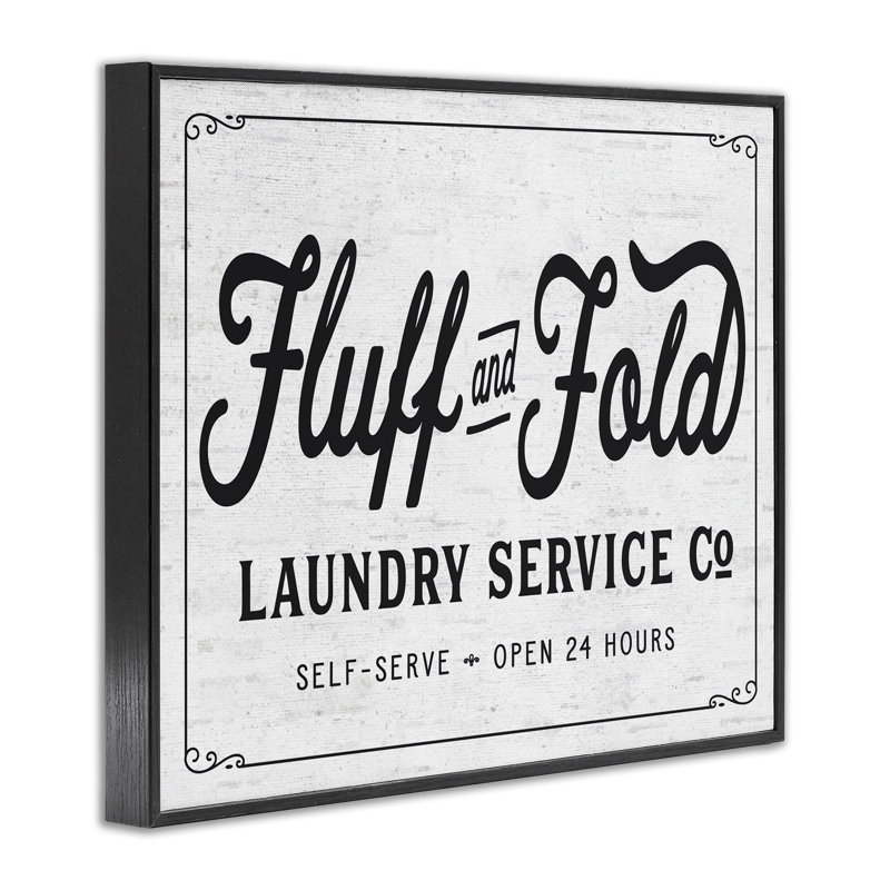 Art giclée Fluff and Fold, H 11 po x l 14 po, Giclée encadrée noir minuit