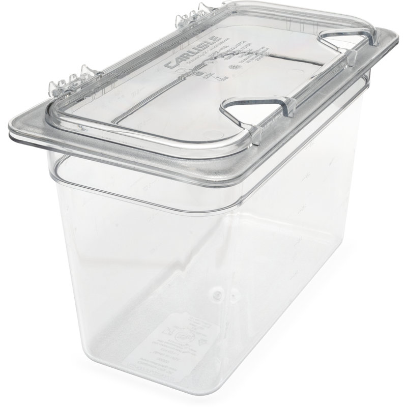 Carlisle Food Service Products 2.6 Gallons Rectangle Food Storage Container