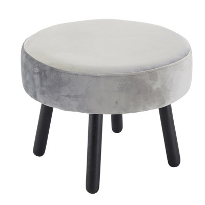 Mafalda Solid Wood Accent Stool