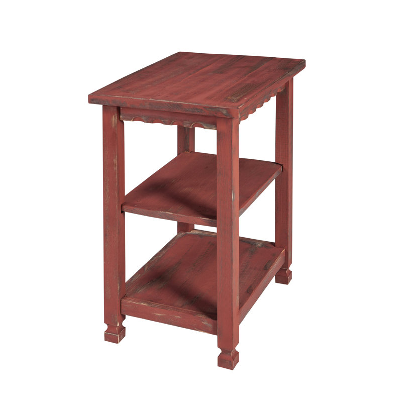 Mangum Side Table, Red