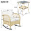 2 - Person Patio Dining Set with Square Table-1752478355-1752478354